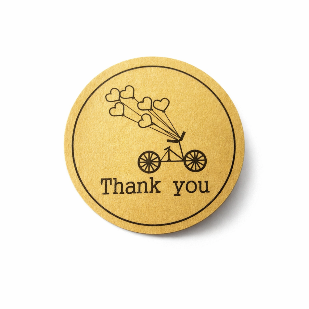 Etiquetas adhesivas para regalos «Thank You» - 7848