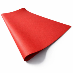 Papel de embalaje para flores, 20 hojas de 58 x 58 cm - rojo