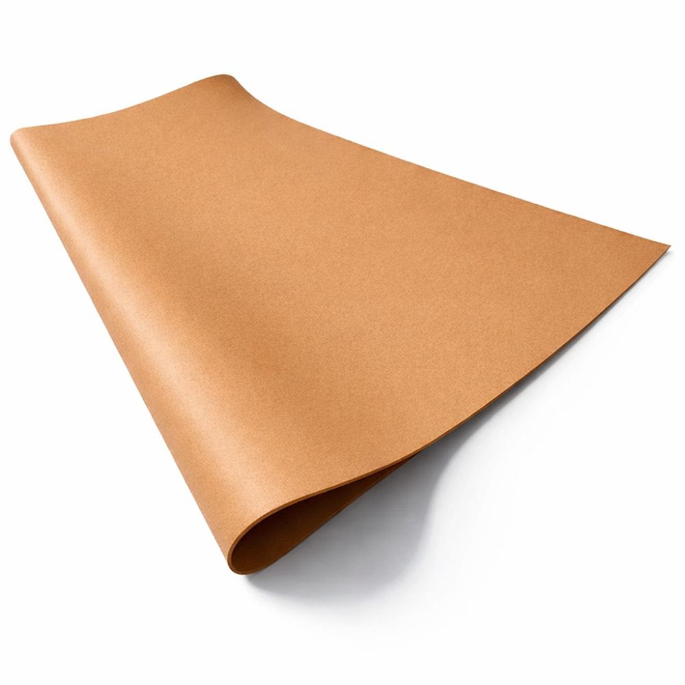 Papel de embalaje para flores, 20 hojas, 58 x 58 cm - marrón claro