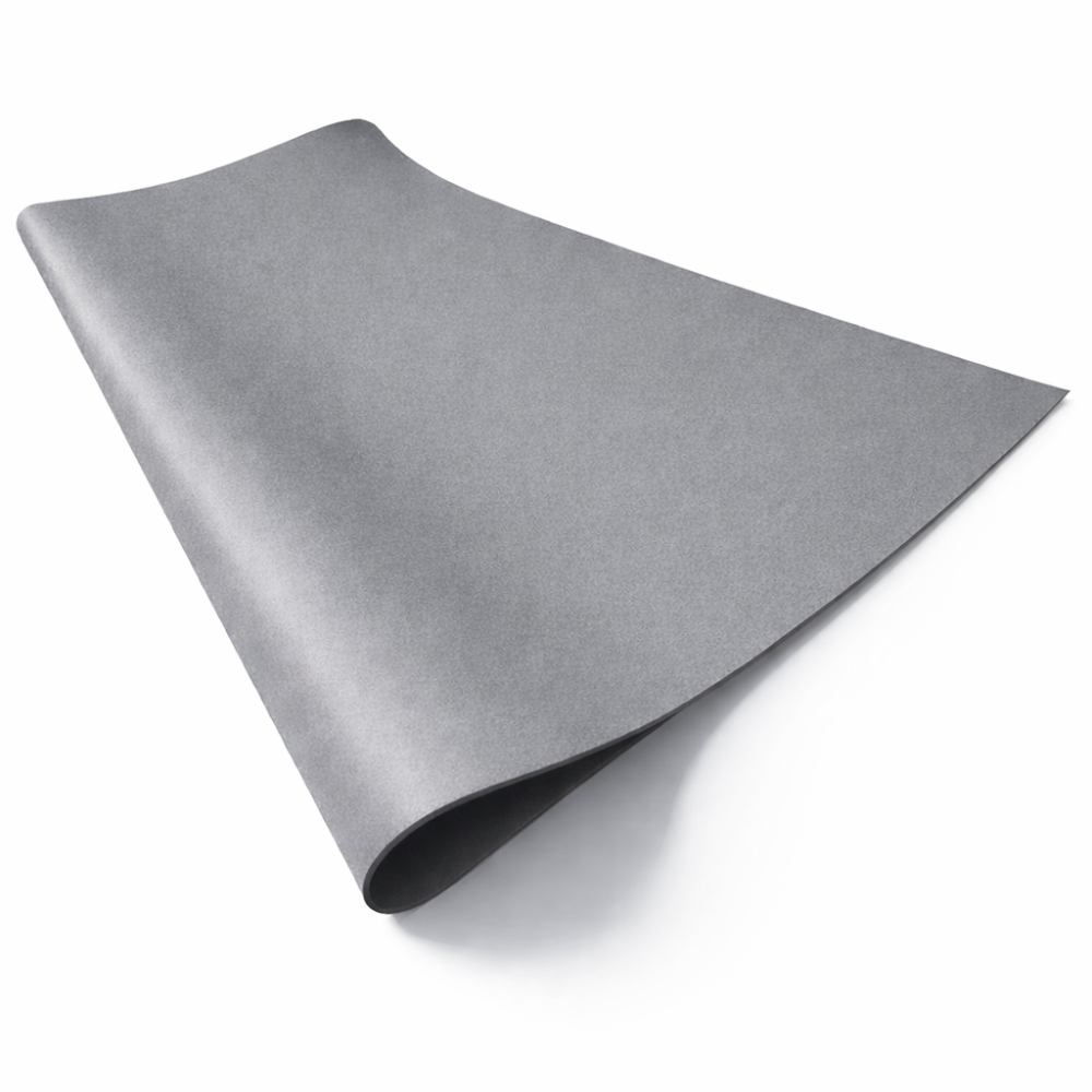 Papel de embalaje para flores, 20 hojas de 58 x 58 cm - gris ratón