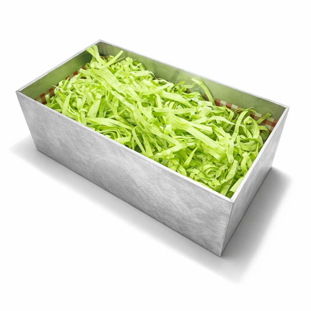 Rizo de papel decorativo verde anís 50 g