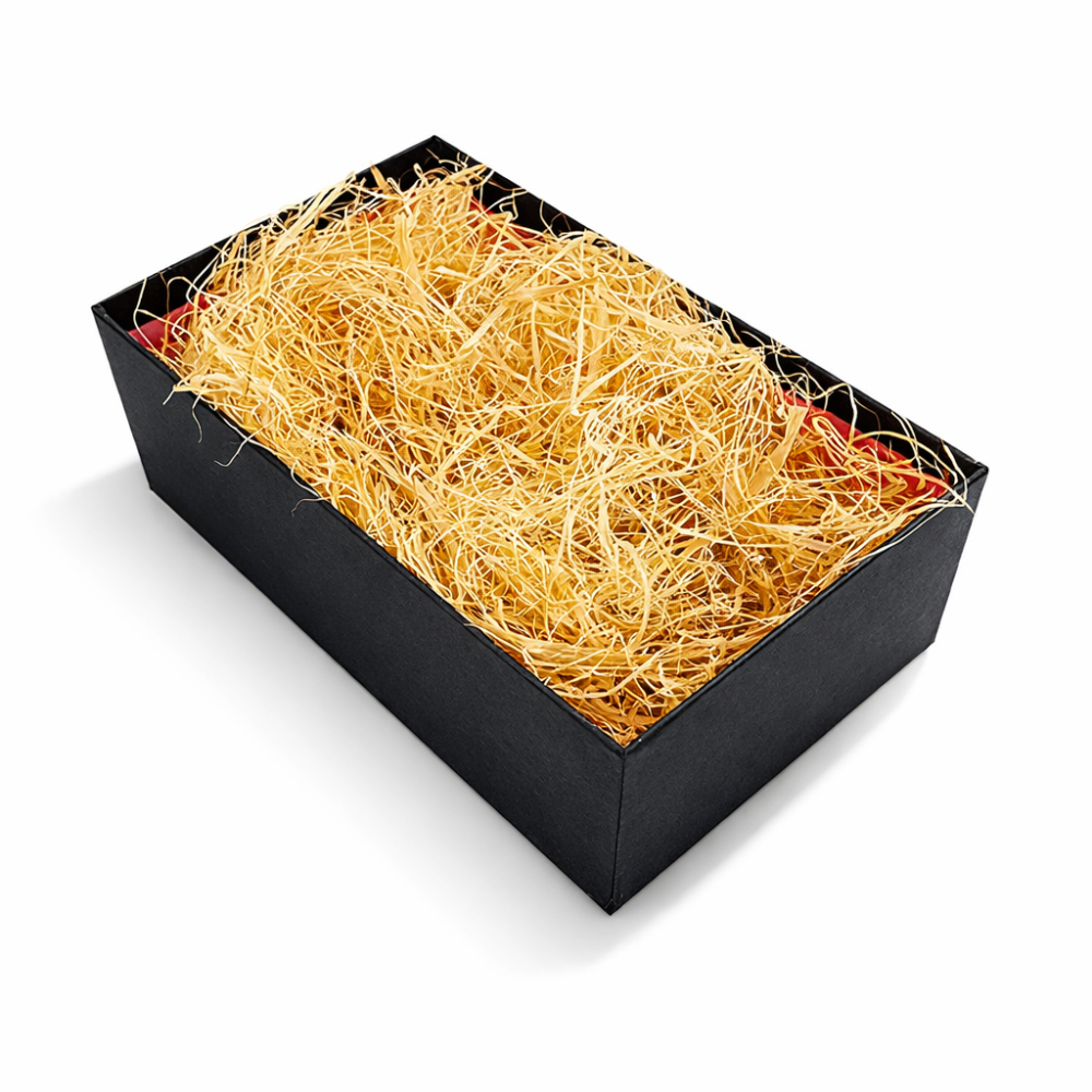 Hierba de rafia natural para cofres de regalo 50 g