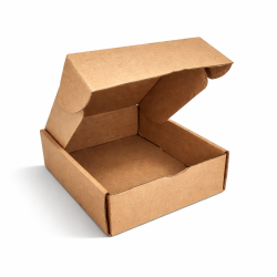 Caja pequeña de envío de cartón de una sola capa 15x15x5 cm - paquete de 10