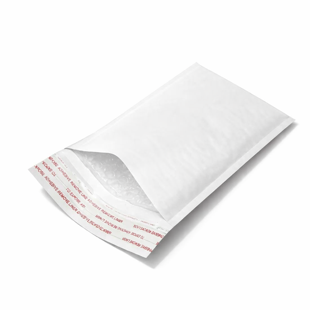 20 sobres pequeños de burbujas blancos de 7,5 x 16 cm - 2804/20