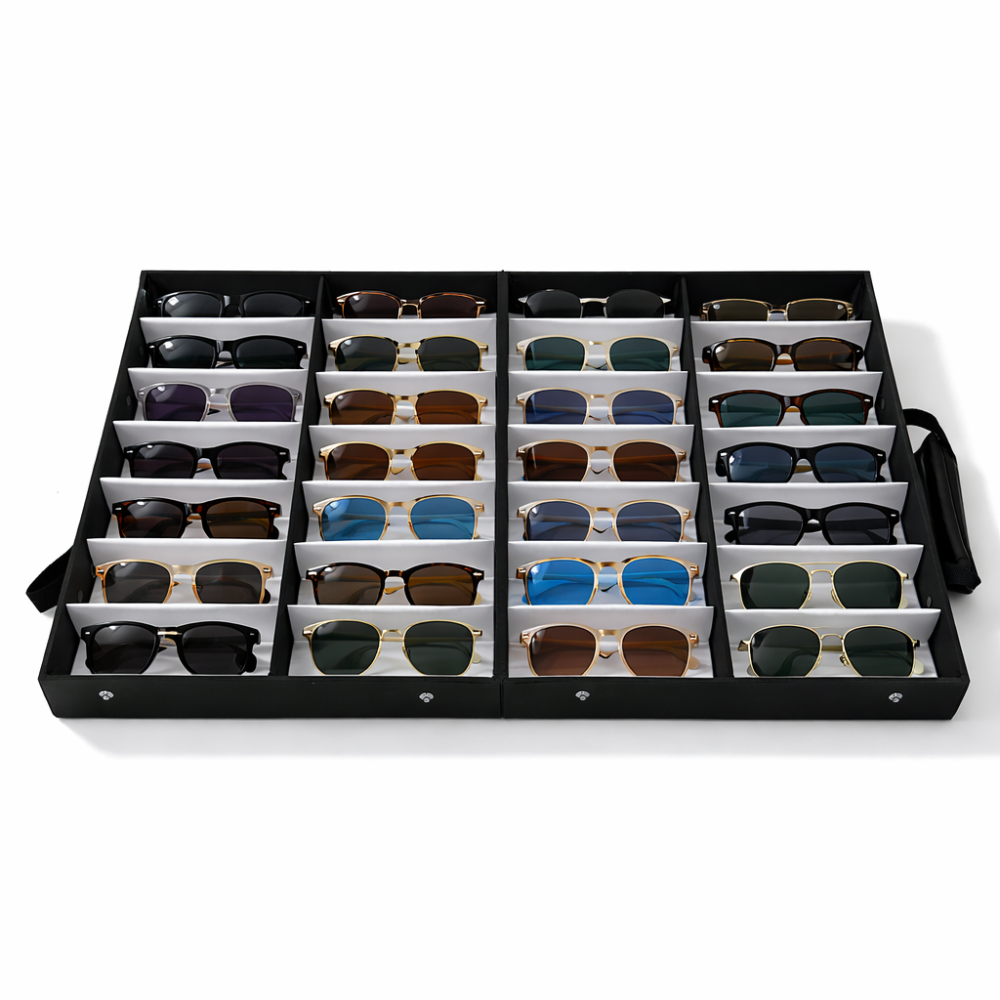 Maletín para gafas de 32 pares