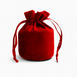 Pack Navidad de terciopelo: 6 lotes de 10 bolsas, 6 colores (60 bolsas), 3 comprados 3 de regalo
