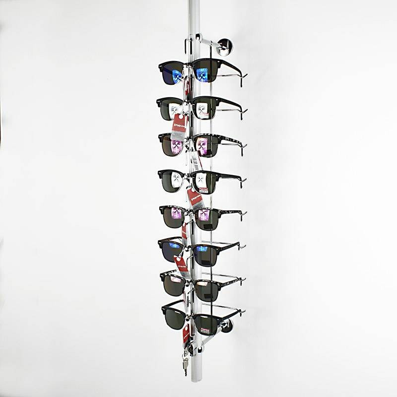 Présentoir à lunettes mural antivol 8 paires - 6334