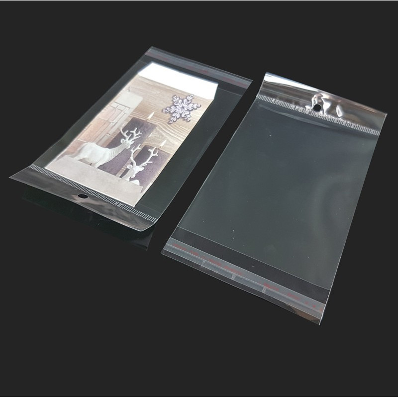 200 bolsitas autoadhesivas perforadas de 9 x 12,5 cm