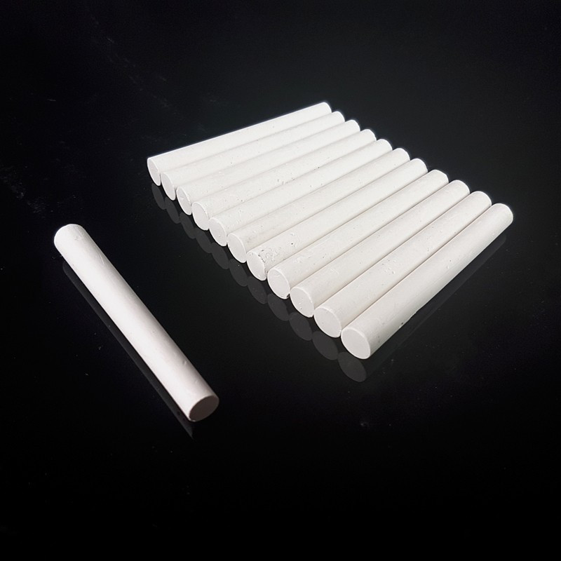 Caja de 12 tizas blancas estándar de 7,5 cm - 9236
