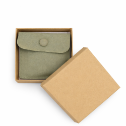OFFRE DE LANCEMENT : Pack 12 ensembles luxe kraft Brun & Vert Amande - 3 OFFERTS