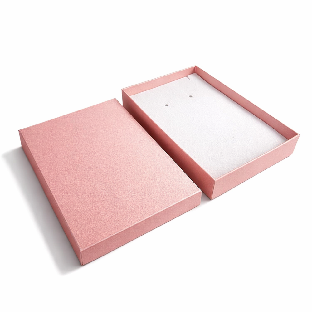 Lot de 60 grands écrins pour parures 13x18cm - rose tendre