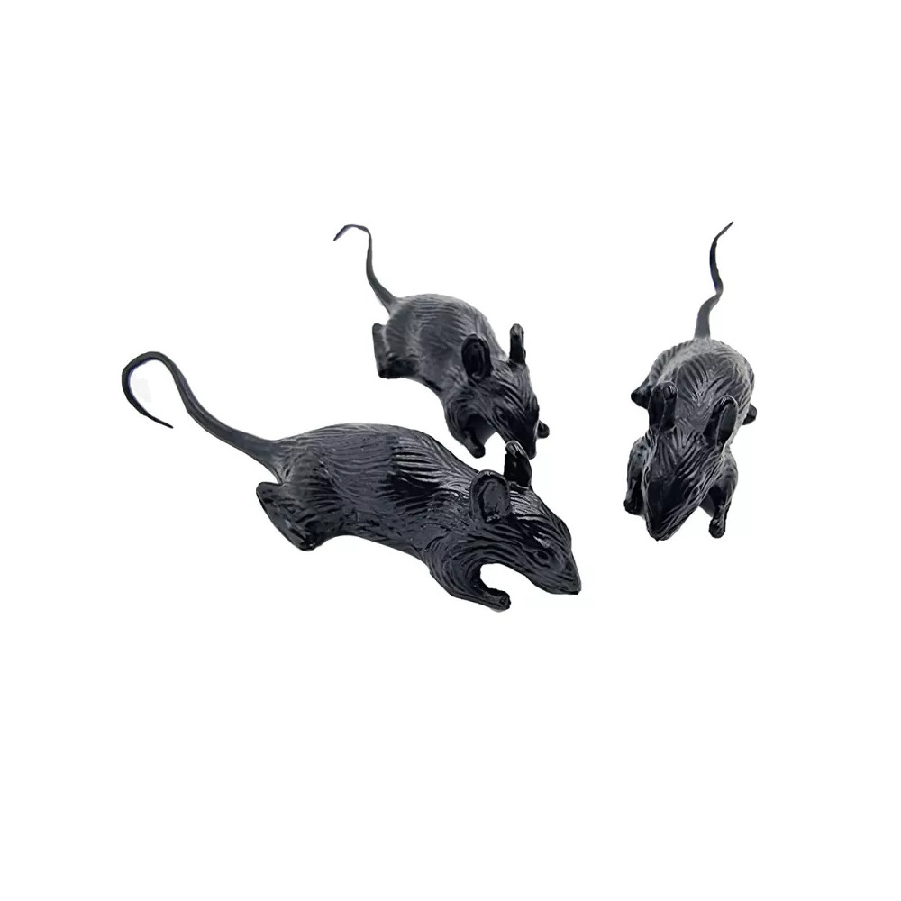 Pack décoration Halloween vitrine 9 pièces noir rouge