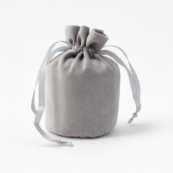 Pack Noël velours : 6 lots de 10 bourses aumônières, 6 couleurs (60 bourses), 3 achetés 3 offerts