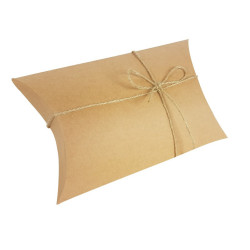 250 bustine regalo a forma di cono in carta kraft marrone 14x22x5 cm
