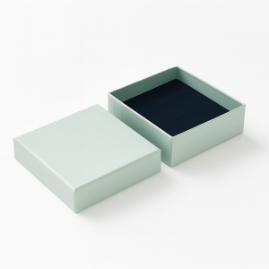 12 écrins pour parures 9x9cm - vert d'eau