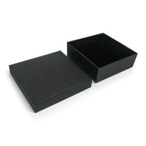 12 écrins pour parures 9x9cm - noir