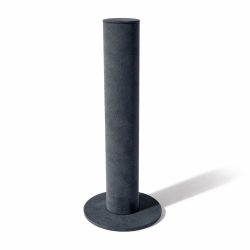 Espositore verticale per braccialetti in similpelle grigio antracite
