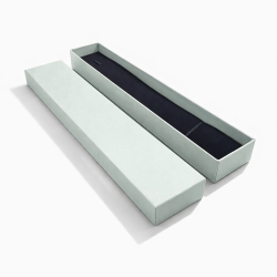 12 astucci lunghi per bracciali 4x21 cm - verde acqua
