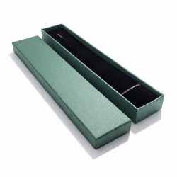 Set di 120 astucci lunghi per bracciali 4x21 cm - verde abete