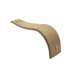 Espositore a scivolo per braccialetti in juta