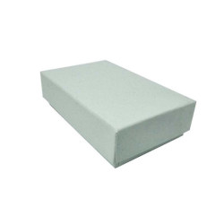 24 piccoli cofanetti per gioielli 5x8 cm - verde acqua