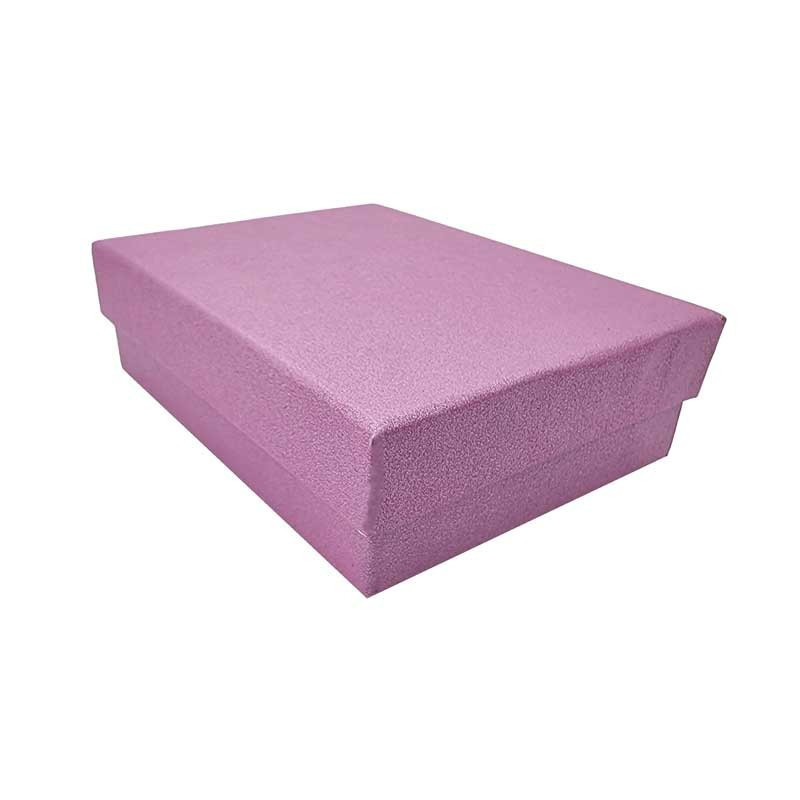 12 petites boîtes à bijoux pour parures 7x9cm - lilas-10304