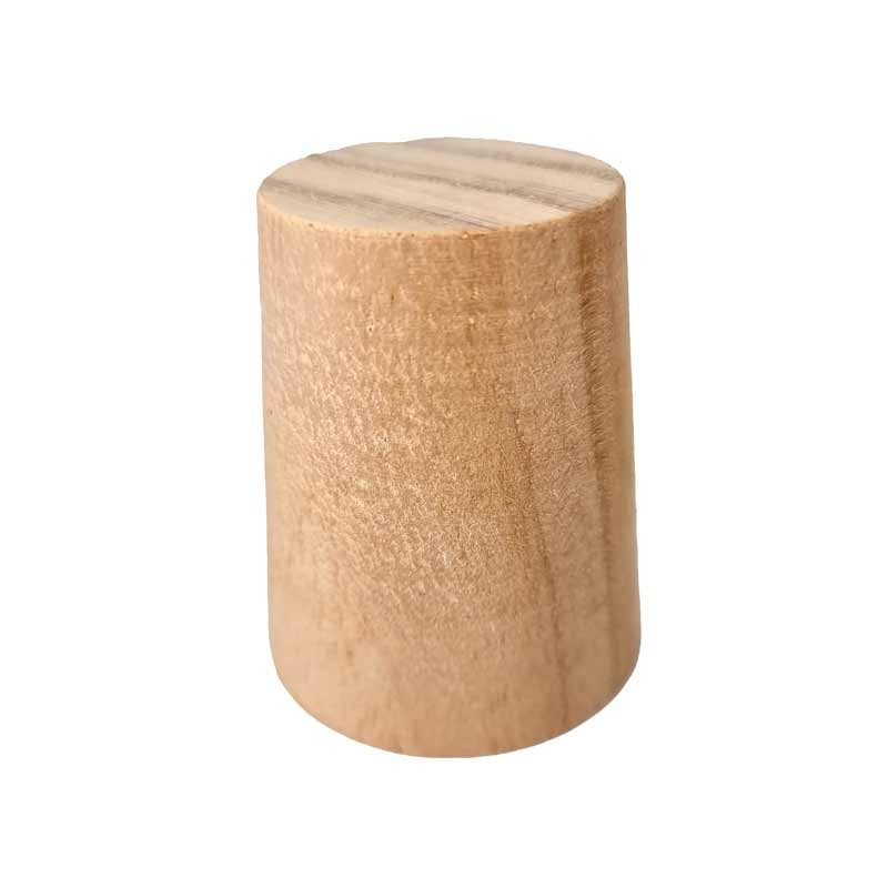 Cône à bracelet en bois naturel de pin 7 cm - 22138