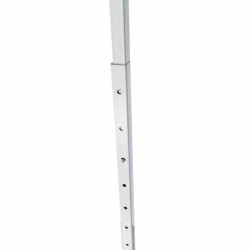 Appendiabiti in metallo bianco a forma di T