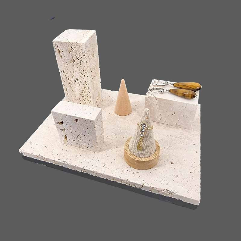 Plateau de présentation en pierre naturelle 20x30x0.9cm