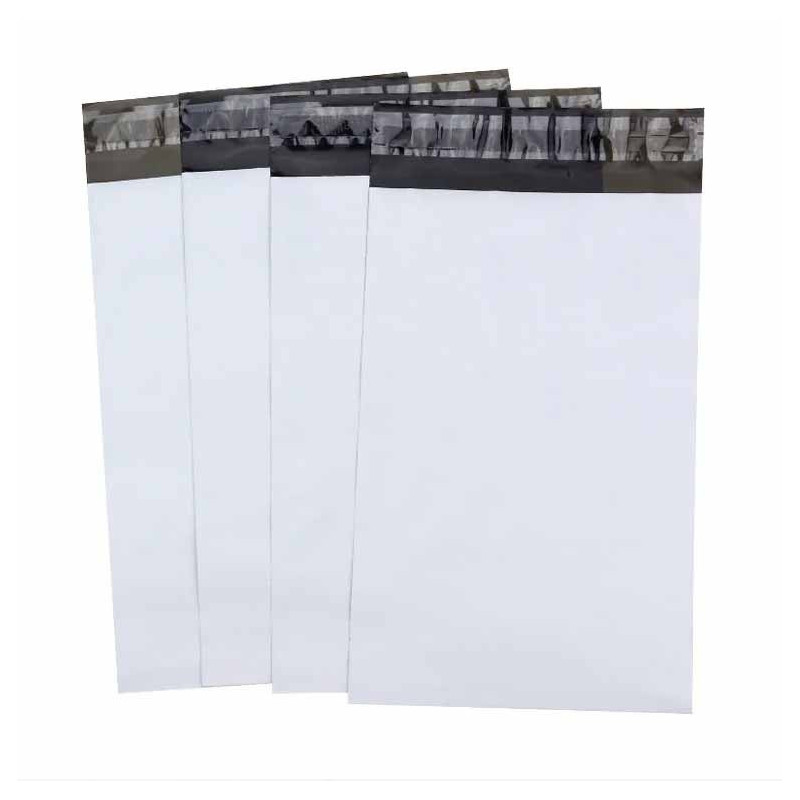 Petite pochette d'expédition en plastique opaque inviolable 20x30cm