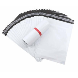 100 buste grandi in plastica opaca antimanomissione 60x75 cm