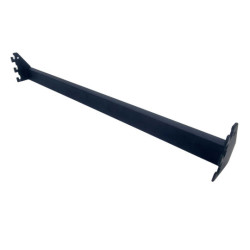 Barra di carico corta in acciaio 50 cm - Nero opaco