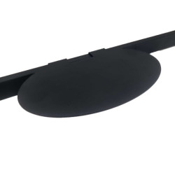 Espositore per scarpe in acciaio - Nero opaco