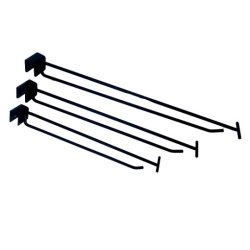 Perno in acciaio per barra di carico da 40 cm - Nero opaco