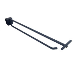 Perno in acciaio per barra di carico da 40 cm - Nero opaco