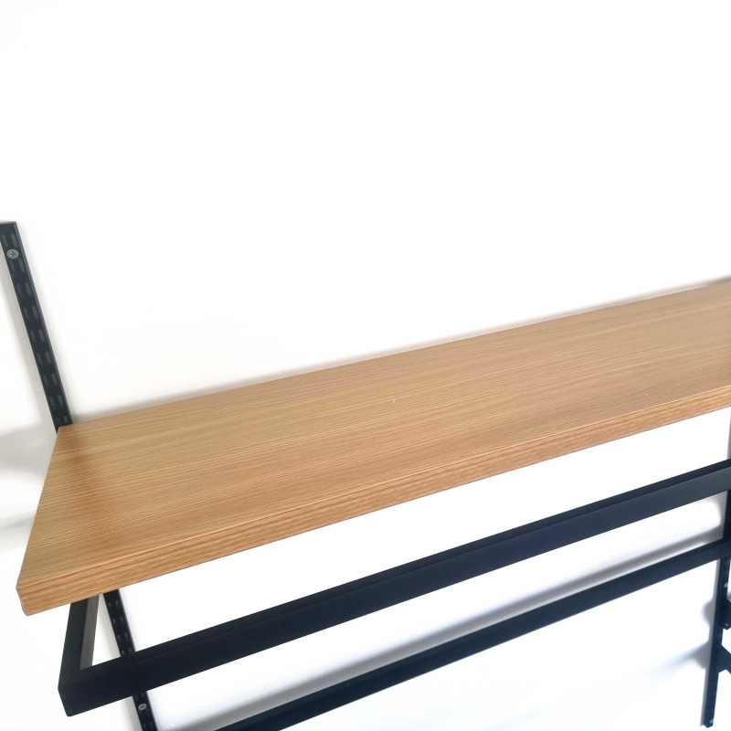 Tablette pour solution d'agencement modulable bois clair - 100x50cm