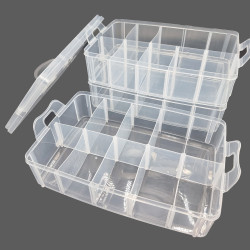 Scatola in plastica per riporre gioielli e accessori