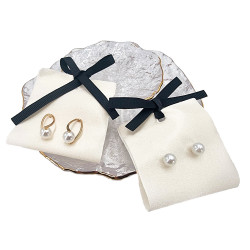 Set di 10 supporti da appendere in raso 6x7 cm