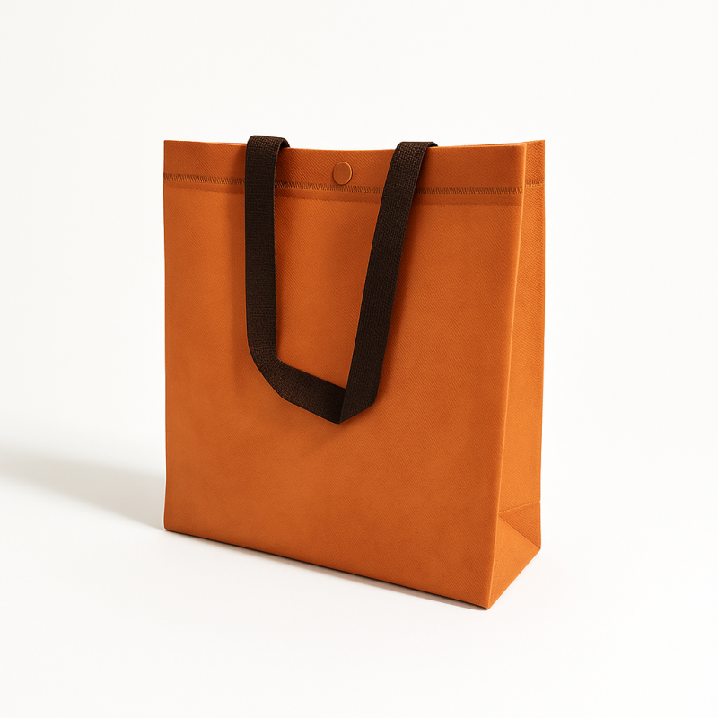 12 borse shopping in tessuto non tessuto 27,5x30x10 cm - Rame
