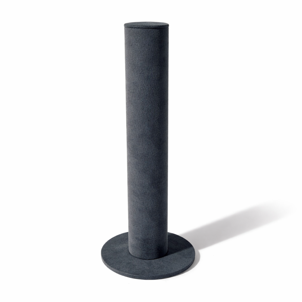 Espositore verticale per braccialetti in similpelle grigio antracite