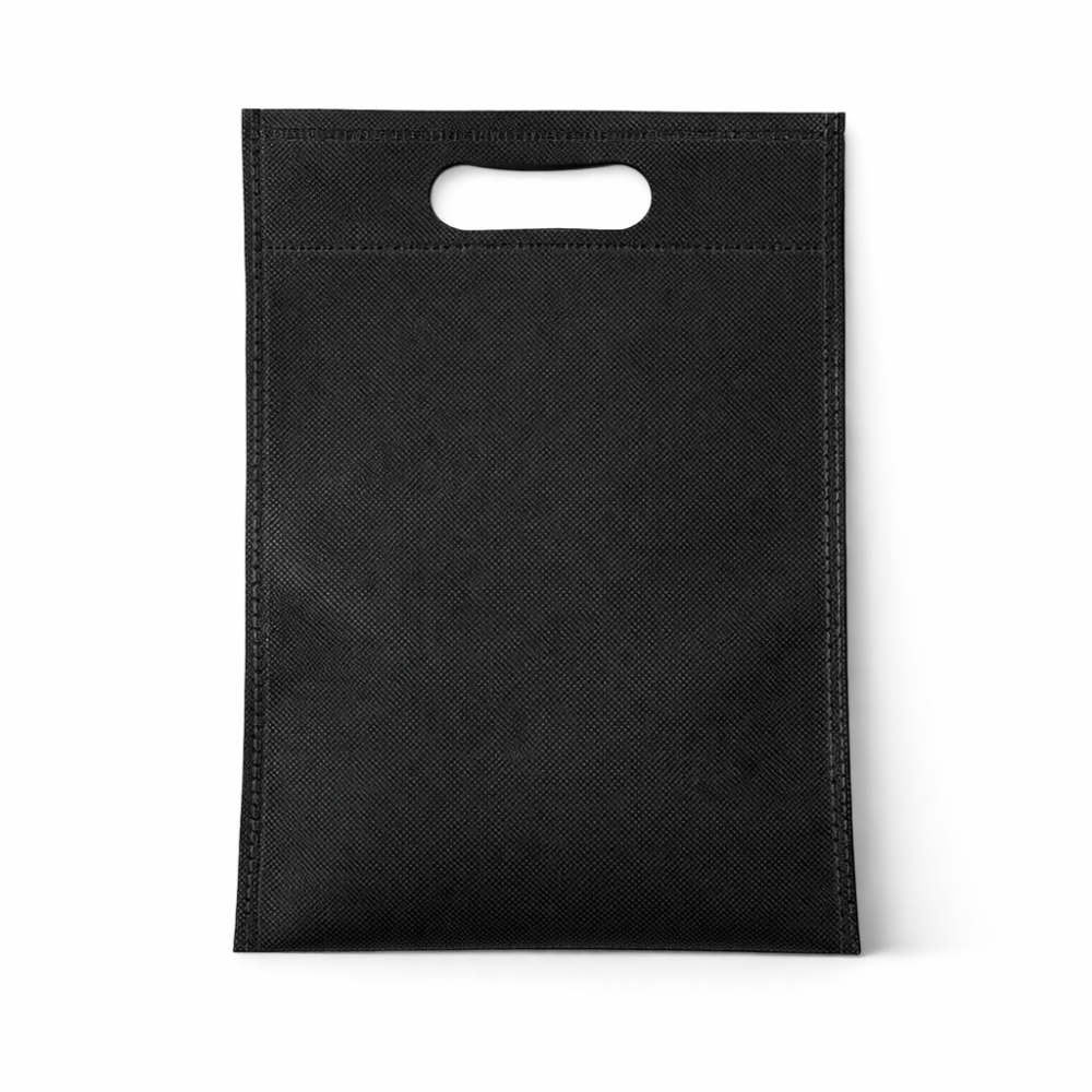 Set di 120 bustine in tessuto non tessuto nero 19x24 cm