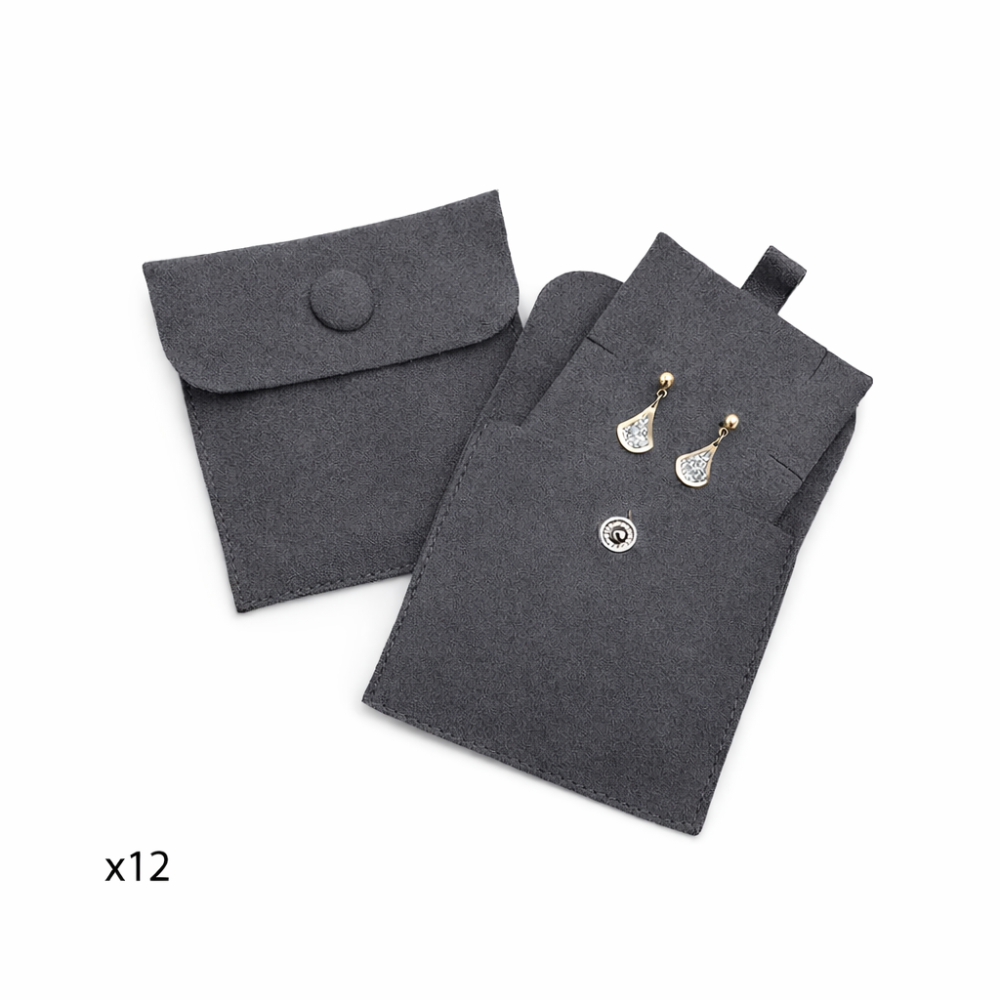 OFFERTA DI LANCIO Set da 12 set di lusso grigi glitterati e 3 IN OMAGGIO