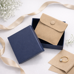 OFFERTA DI LANCIO: Confezione da 12 set di lusso Blu-Grigio e Beige Sabbia - 3 IN OMAGGIO