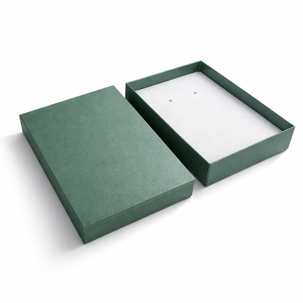 Set di 60 grandi astucci per parure 13x18 cm - verde abete