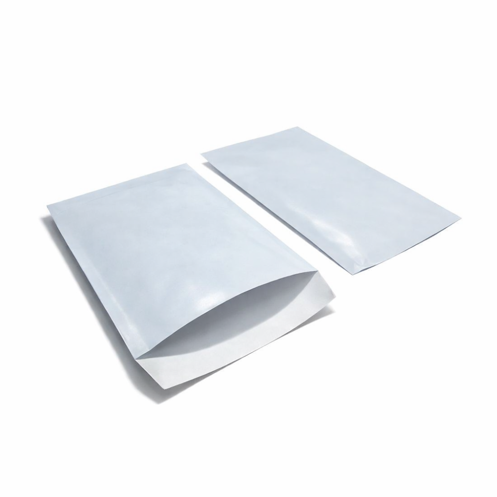 Set di 50 buste regalo in carta patinata 16x24 cm - blu pastello