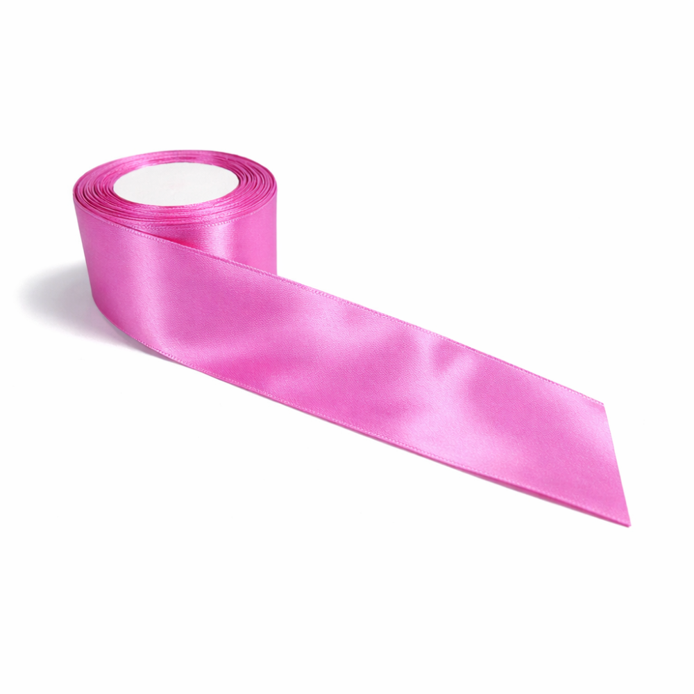 Rotolo di nastro satinato largo 4 cm - Lilla