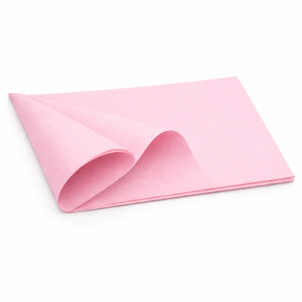 240 fogli di carta velina color rosa chiaro