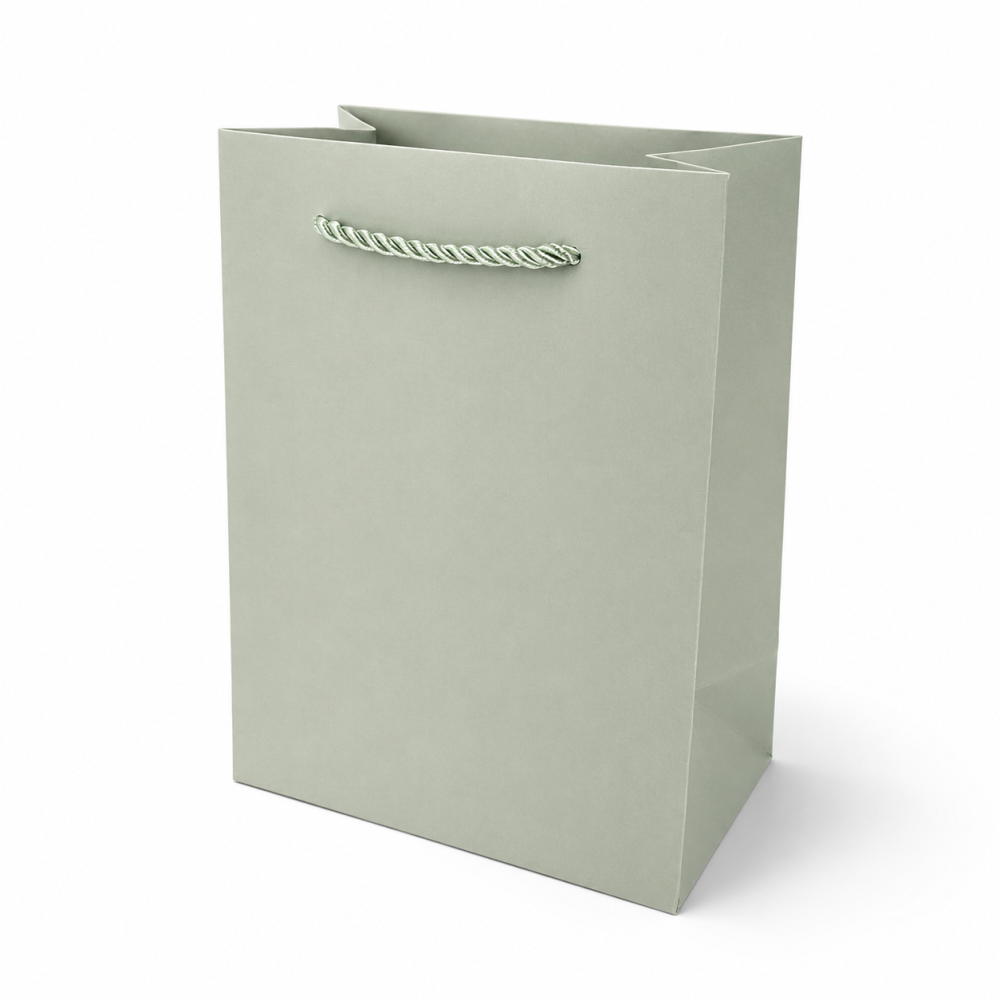 12 borse regalo XL Tè Verde - 31x12x42 cm