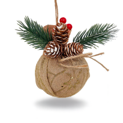 Pack « Natale Perlato » : 30 palline da 7 cm in 5 tonalità di cui 3 in omaggio