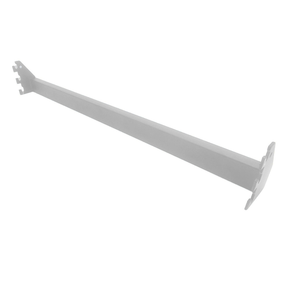 Barra di carico corta in acciaio 50 cm - Bianco opaco